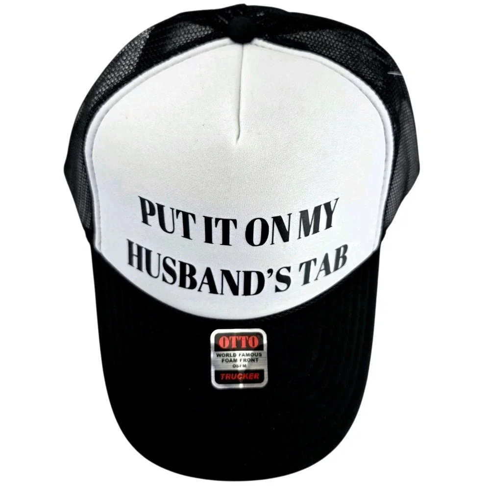 Put It On My Husbands Tab Hat Cap